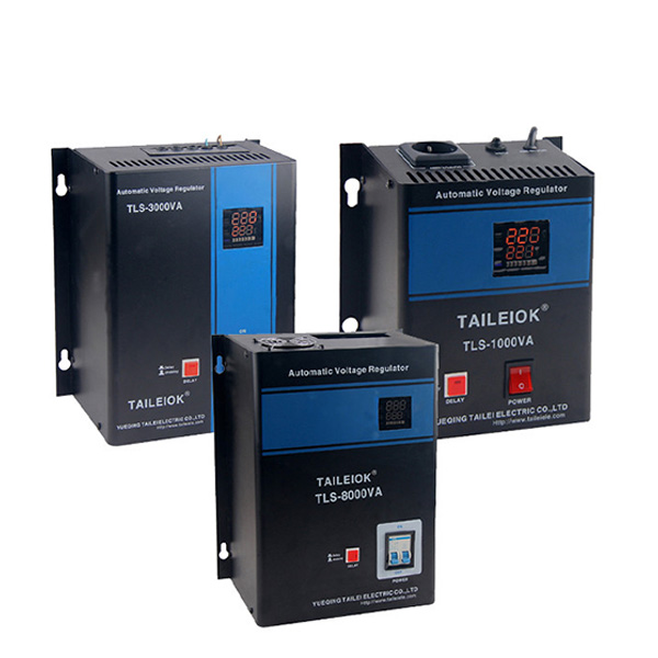 TLS Wall Mounted Type Relay Automatic Voltage Stabilizer (LED Meter)