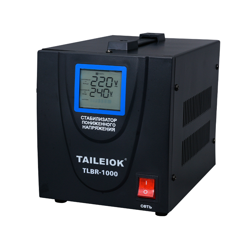 TLD LCD 1000VA single phase RELAY CONTROL AC automatic voltage stabilizer 