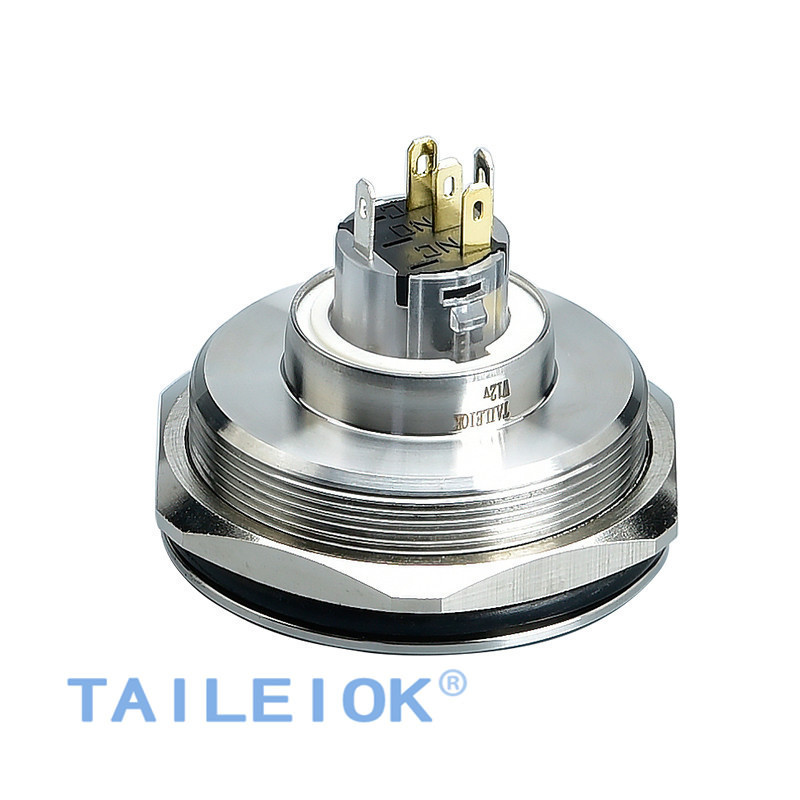 40mm Stainless Steel Metal Push Button Switch