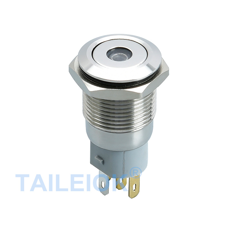 16mm Metal Push Button Switch With LED