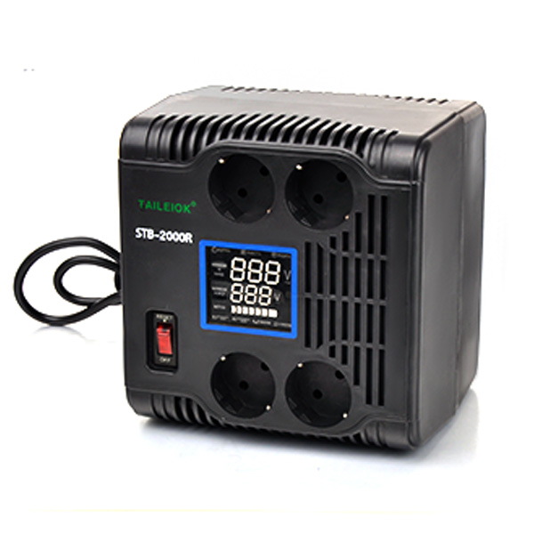 TLBR 2000VA LED Relay Euro Socket Automatic Voltage Regulator